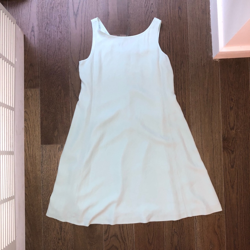 👗 NWT - - Eileen Fisher Silk Dress, Light Blue👗
